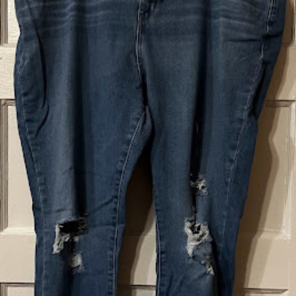 721 Ripped Skinny Jeans